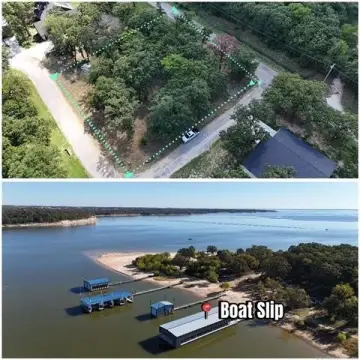 Lake Texoma Lot with Boat Slip