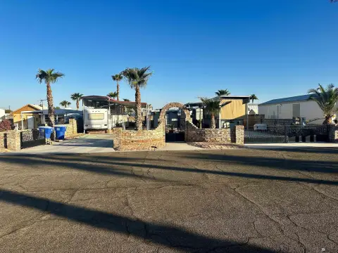 Yuma RV Lot with RVs
