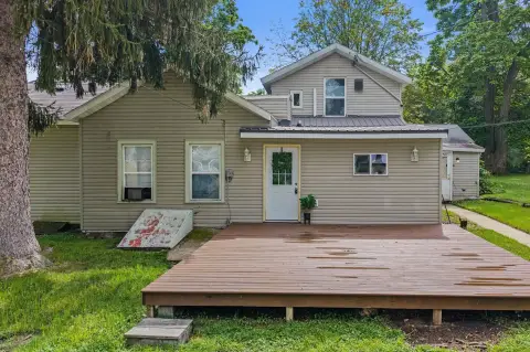 Duplex with New Metal Roof