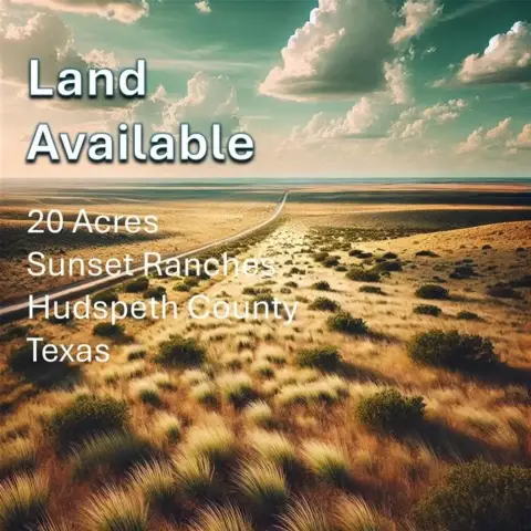 20 Acres in Sunset Ranches