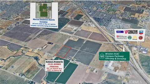 Prime Development Land Near UC Merced