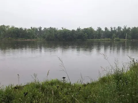 Waterfront Land with Campers