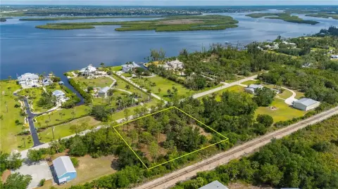 Punta Gorda Waterfront View Lot