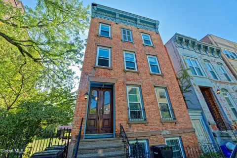 Downtown Troy Brownstone with Income