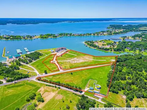 Corsicana Land with Lake Views