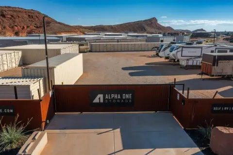 Gated Self Storage Facility