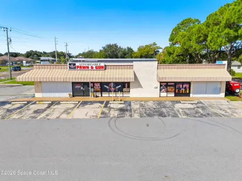 Concrete Block Storefront Property