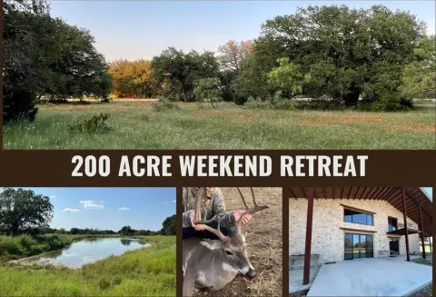 200-Acre Ranch Retreat in Goldthwaite