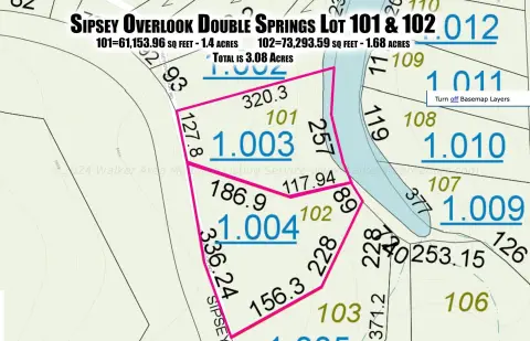 Double Lot Near Smith Lake