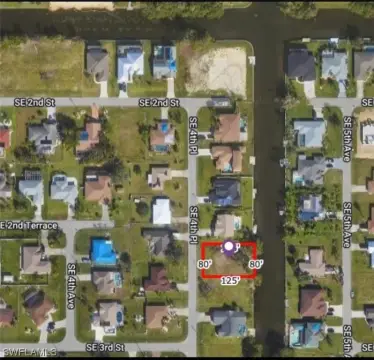Waterfront Lot in Cape Coral