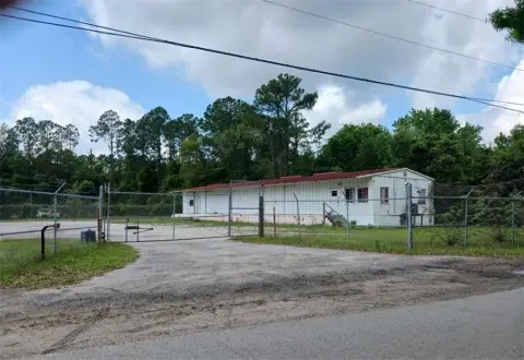 Fenced Truck Terminal with Office
