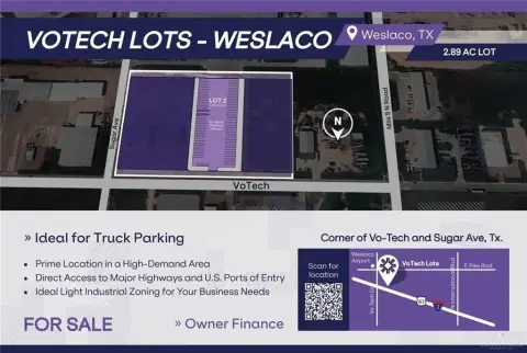 Weslaco Land for Truck Parking