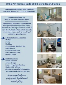 Seven-Room Medical Office Suite