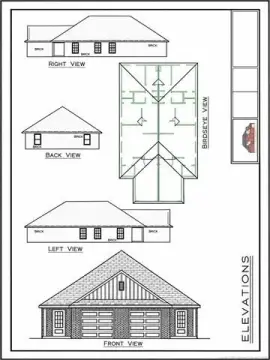 Duplex with Attached Garages