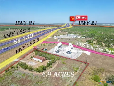 Commercial Land with Metal Shop