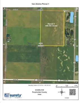 Productive Farmland with Grain Storage