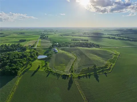 Farm with Stocked Pond
