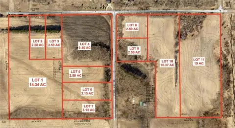 Acreage Lots in Becker, MN