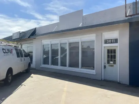 Retail/Office Building with Garage Door