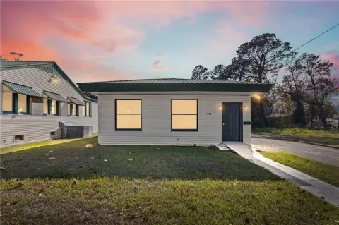 Mixed-Use Building with Parking Lot