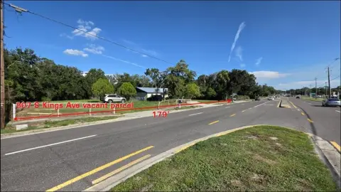 Four-Parcel Commercial Land