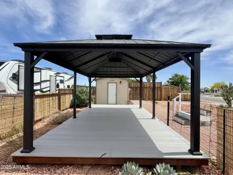 RV Lot in Congress, Arizona