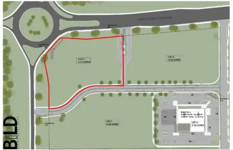 Commercial Lot on Don Tyson