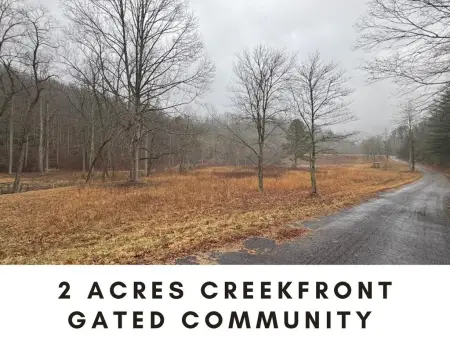 Hiawassee Creekfront Lot For Sale