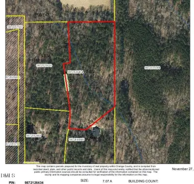 Chapel Hill Wooded Homesite