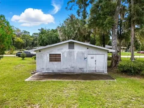 Vacant Lot with Storage Shed