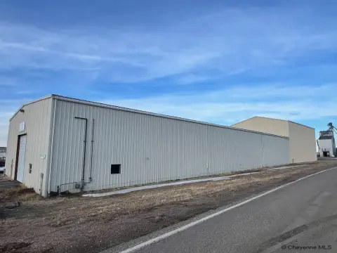 Pine Bluffs Warehouse with Rail