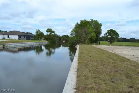 Canal Front Golf Course Lot