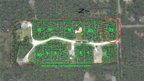 Redgranite Wooded Lot For Sale