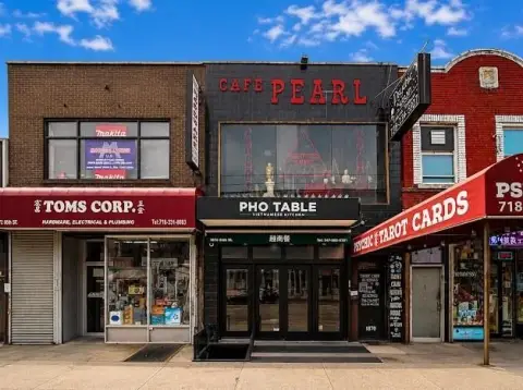 Two-Space Brick Storefront
