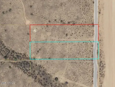 Split-Acre Desert Land with Well