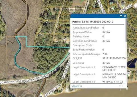 Freeport Land with Bay Views