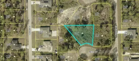 Lehigh Acres Oversized Cul-de-Sac Lot