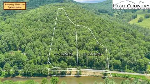 Riverfront Land in Todd, NC
