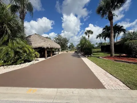 Land with Banyan Tree