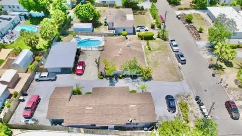Apartment Building with Community Pool