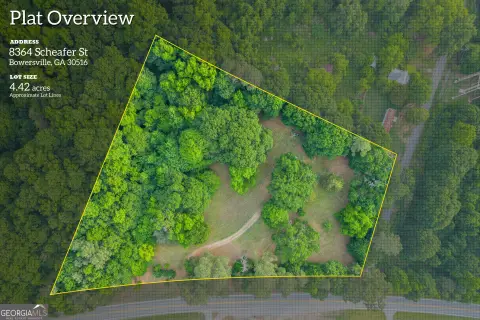 Corner Lot in Bowersville, GA