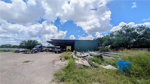 Warehouse with Covered Truck Carports