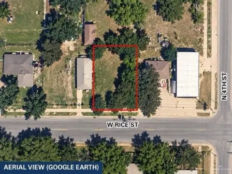 Fenced Commercial Land