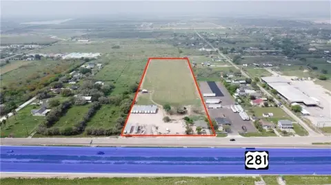 Edinburg Acreage with Highway Frontage