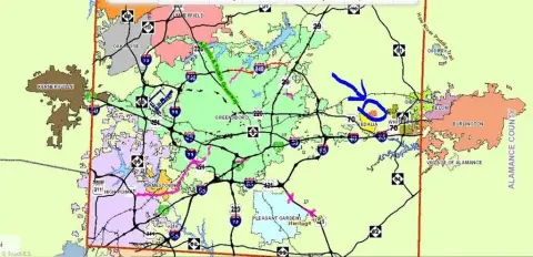 Unimproved Land in Gibsonville, NC