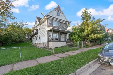 Fourplex with Detached Garage