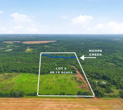 Wooded Waterfront Land with Creek