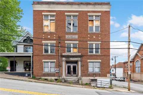 Brick Mixed-Use Building