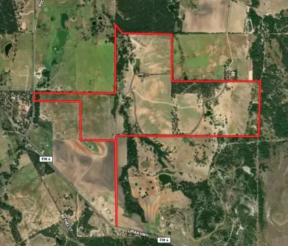 Improved Ranch Land with Road Frontage