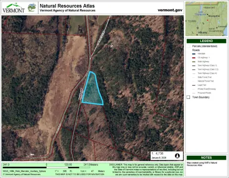 Royalton, VT Wooded Land Parcel